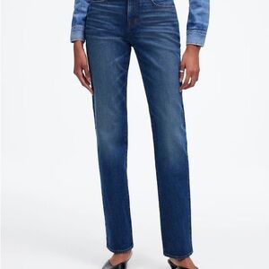 The '90s Straight Mid Rise Jean In Osada Wash
